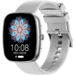 Smartwatch HZ-139 1.83" com Chamadas Bluetooth, Notificações, Esportes, Tela Full Touch, à Prova d’Água, Android e iOS(Rosa)